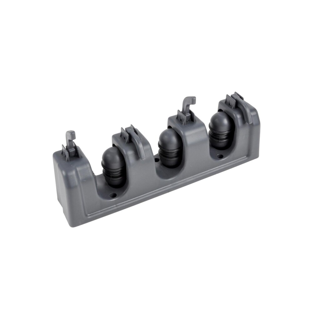 SOPORTE ESCOBAS GRIS PLÁSTICO MEN135AT