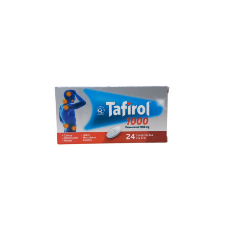 Analgésico Antipirético Tafirol 1000 mg x 24 comprimidos 001