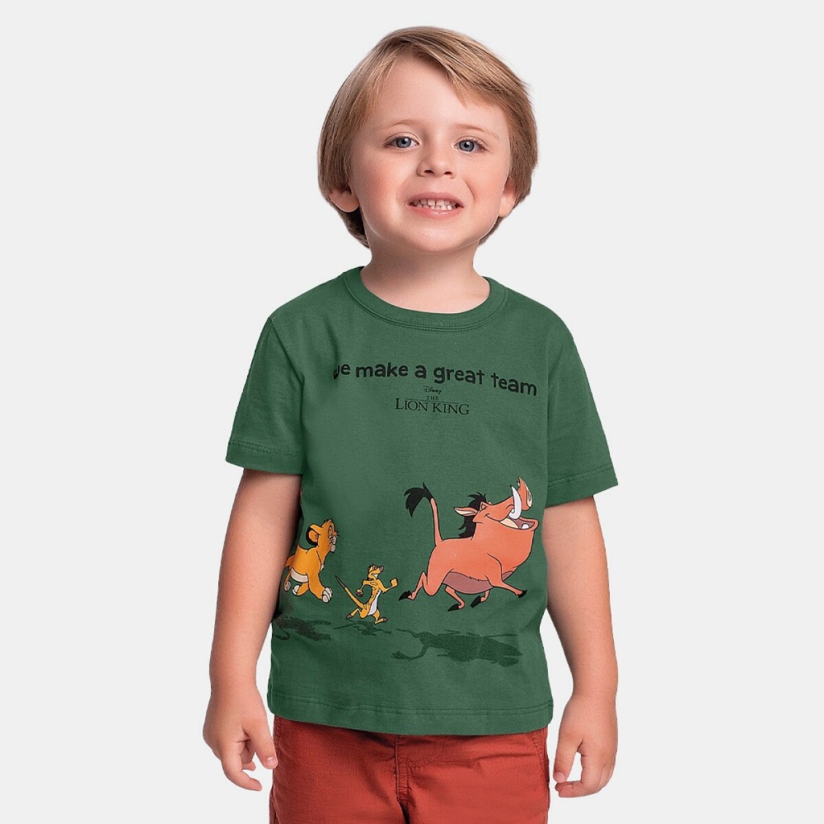 Remera con Diseño. - Verde Bambu 