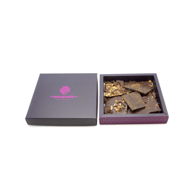 Tartona Caja - Chocolate Amargo 58% - Surtidas - 500g. Tartona Caja - Chocolate Amargo 58% - Surtidas - 500g.
