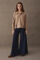 PANTALON WIDE XL CORDEROY Azul