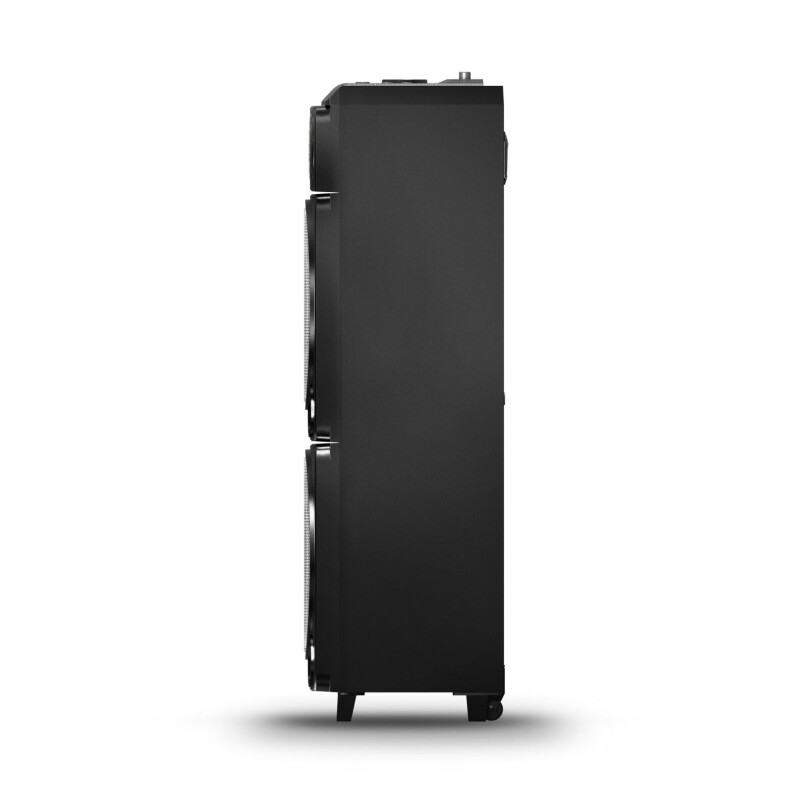 Torre de Sonido Bluetooth Philips con Luces, Radio y Carry On Torre de Sonido Bluetooth Philips con Luces, Radio y Carry On
