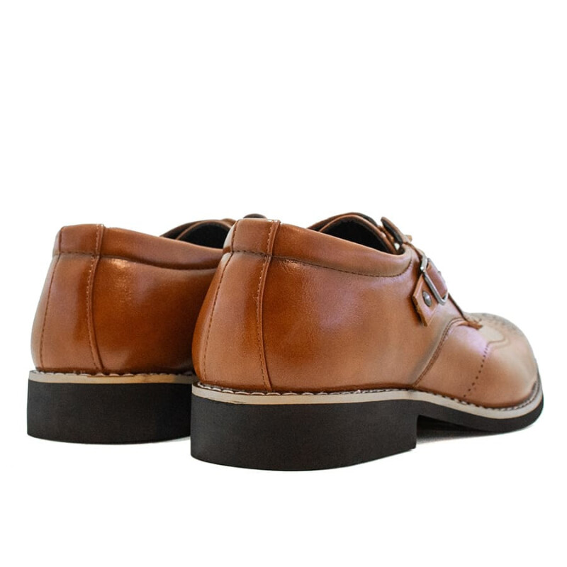 Zapatos Starsax Acordonado de Hombre - FD04M Marron Claro