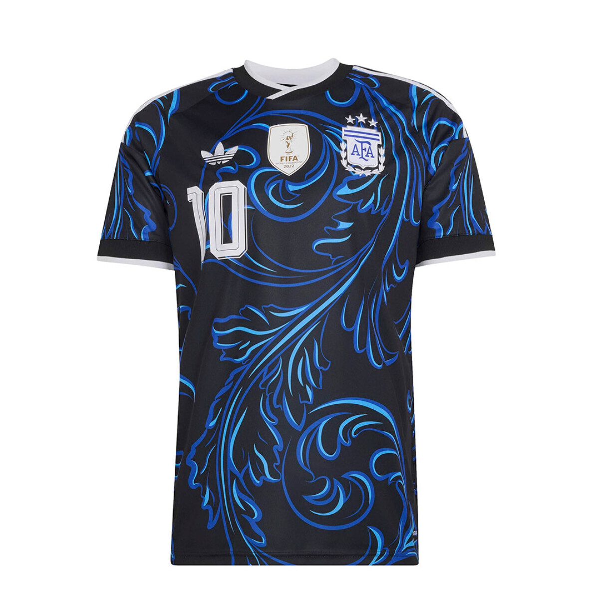 Camiseta de Hombre Adidas AFA Messi 26 - Negro - Azul 