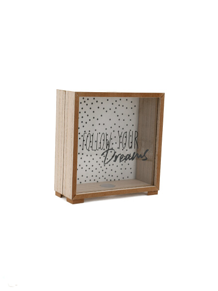 ALCANCIA FOLLOW YOUR DREAMS MADERA