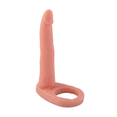 Anillo Hot Finger Largo Macizo Piel