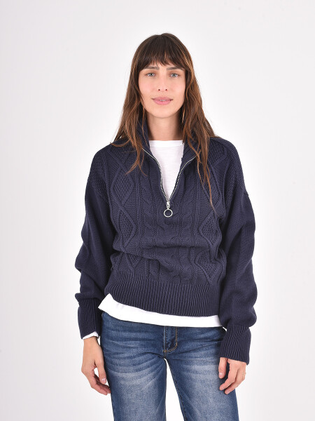 BUZO CONSTANZA AZUL OSCURO