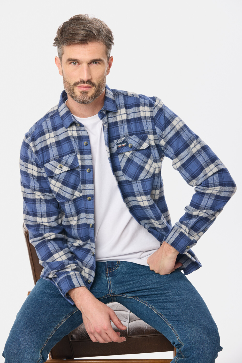 SOBRECAMISA LEÑADORA Gris