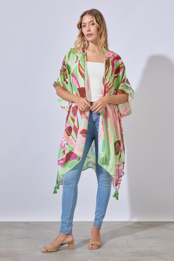 Kimono Spring MULTI/ROSA