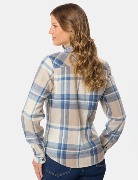 CAMISA DE VIYELA Beige