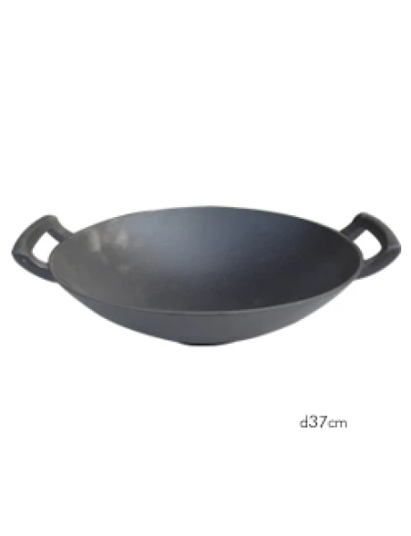 WOK C/ ASAS D37CM HIERRO WOK C/ ASAS D37CM HIERRO