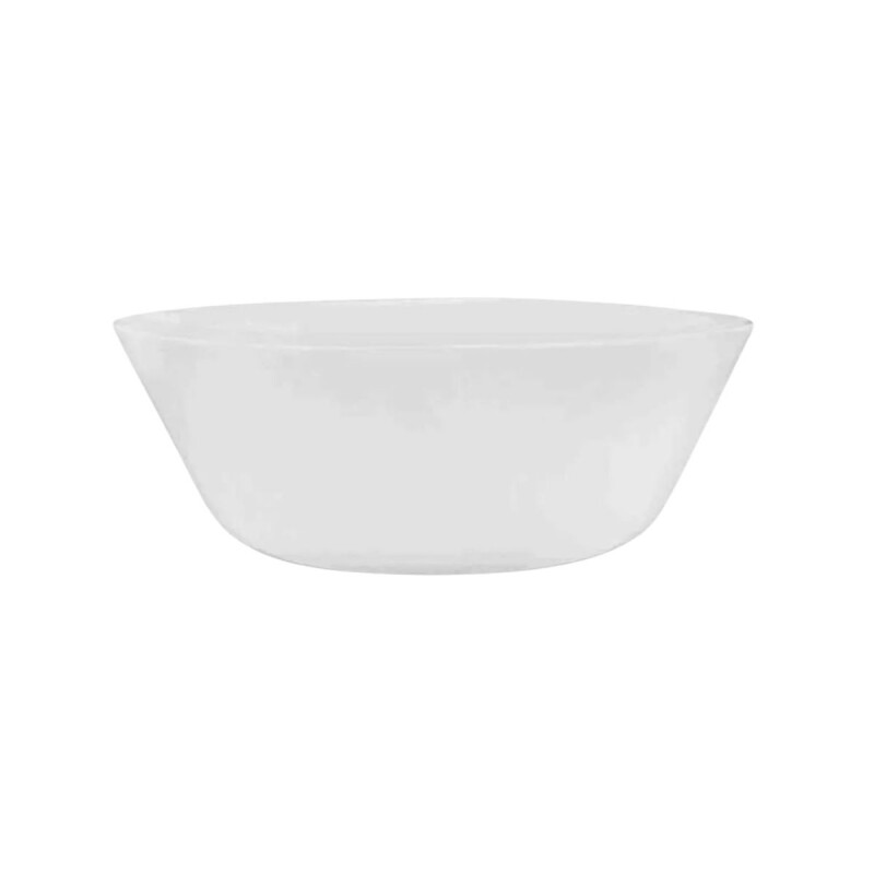 Set x6 bowl semi cuadrado 350ml Opalina BLANCO