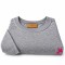 Remera tipo Hering Gris