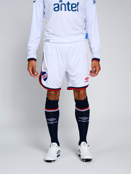 Short Nacional Oficial 2024 Nacional Hombre sBlanco, Azul Marino
