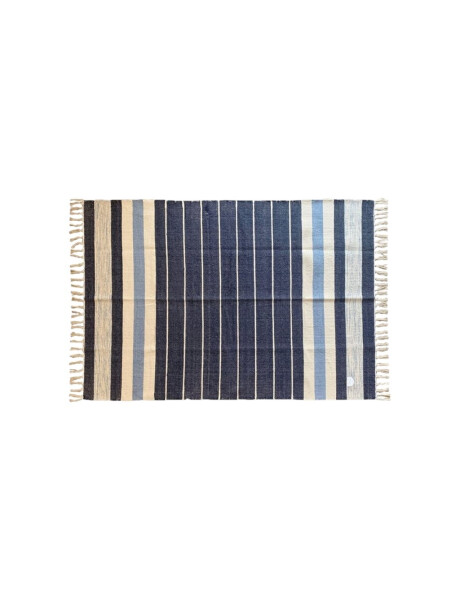 ALFOMBRA C/FLECOS 69X114CM CENTRO AZUL ALFOMBRA C/FLECOS 69X114CM CENTRO AZUL