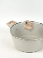 Olla De Inducción Vionna, 24 Cm C/tapa Color Unico