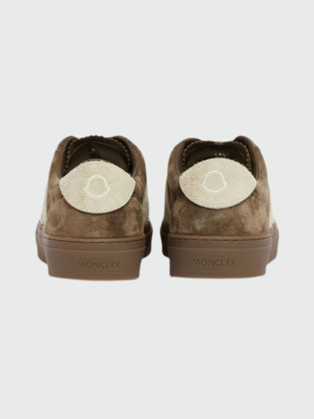 MONCLER - Zapatillas de piel Moncado2 Oliva