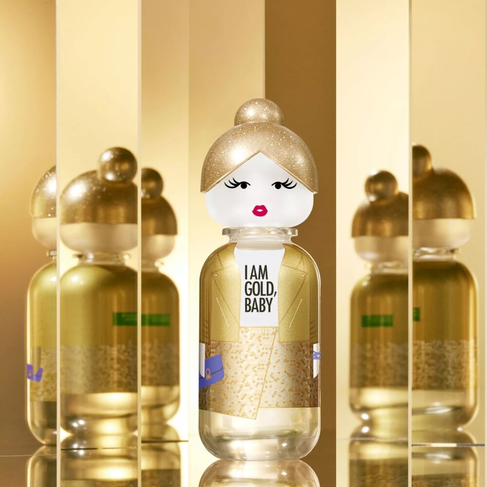Benetton Estuche de Regalo Sisterland Golden Vanilla Eau de Parfum 80ml + Body Lotion 75ml - Femenino
