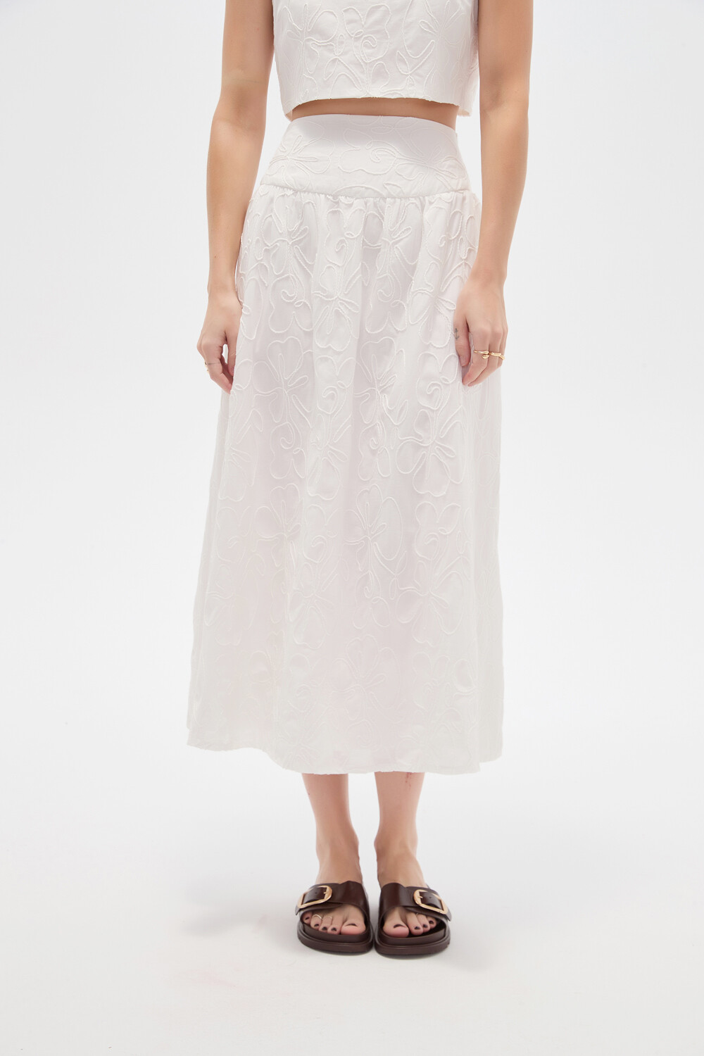 Falda Naroa Blanco