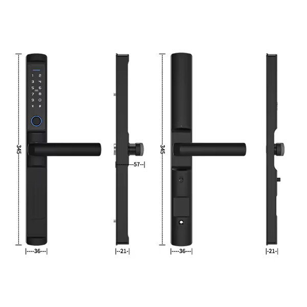 Cerradura Tuya F2 TUYA SMART CERRADURA WIFI EXT F2TY******