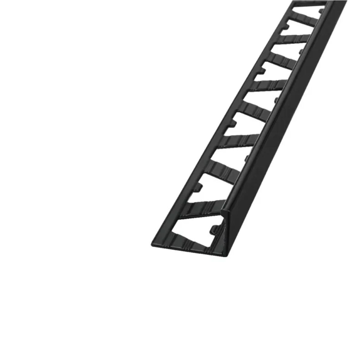 Varilla En L Aluminio 2,5 Mm X 10 Mm X 2,5 M Negro 
