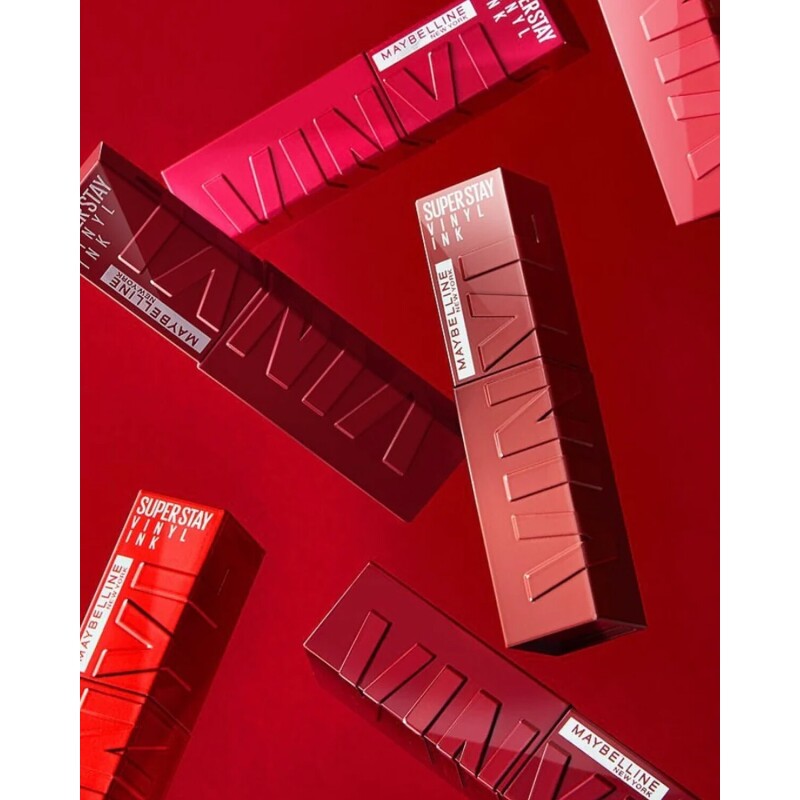 Labial Líquido Brillante Maybelline stay Vinyl Ink WICKED
