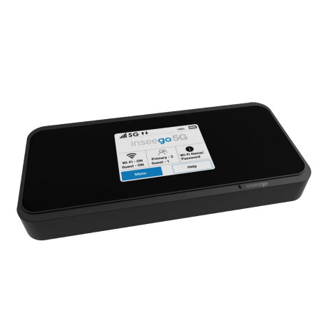 Inseego - Modem M2000 5G Mifi - Hasta 30 Dispositivos Wifi. Wifi A/b/g/n/ac/ax (2,4GHZ y 5GHZ). Li-i 001