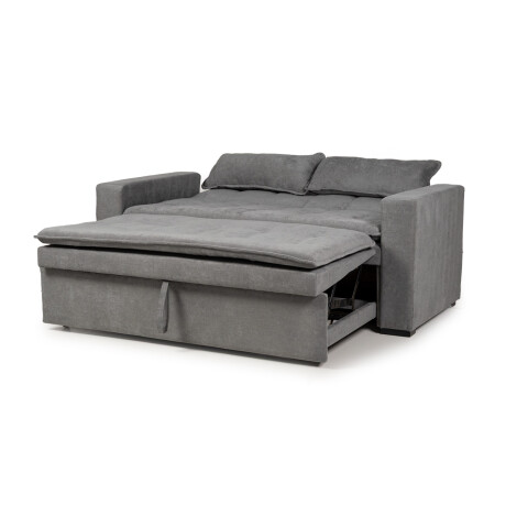 Sofá Cama Londres - Tela Microfibra TC1011 (Grafito)