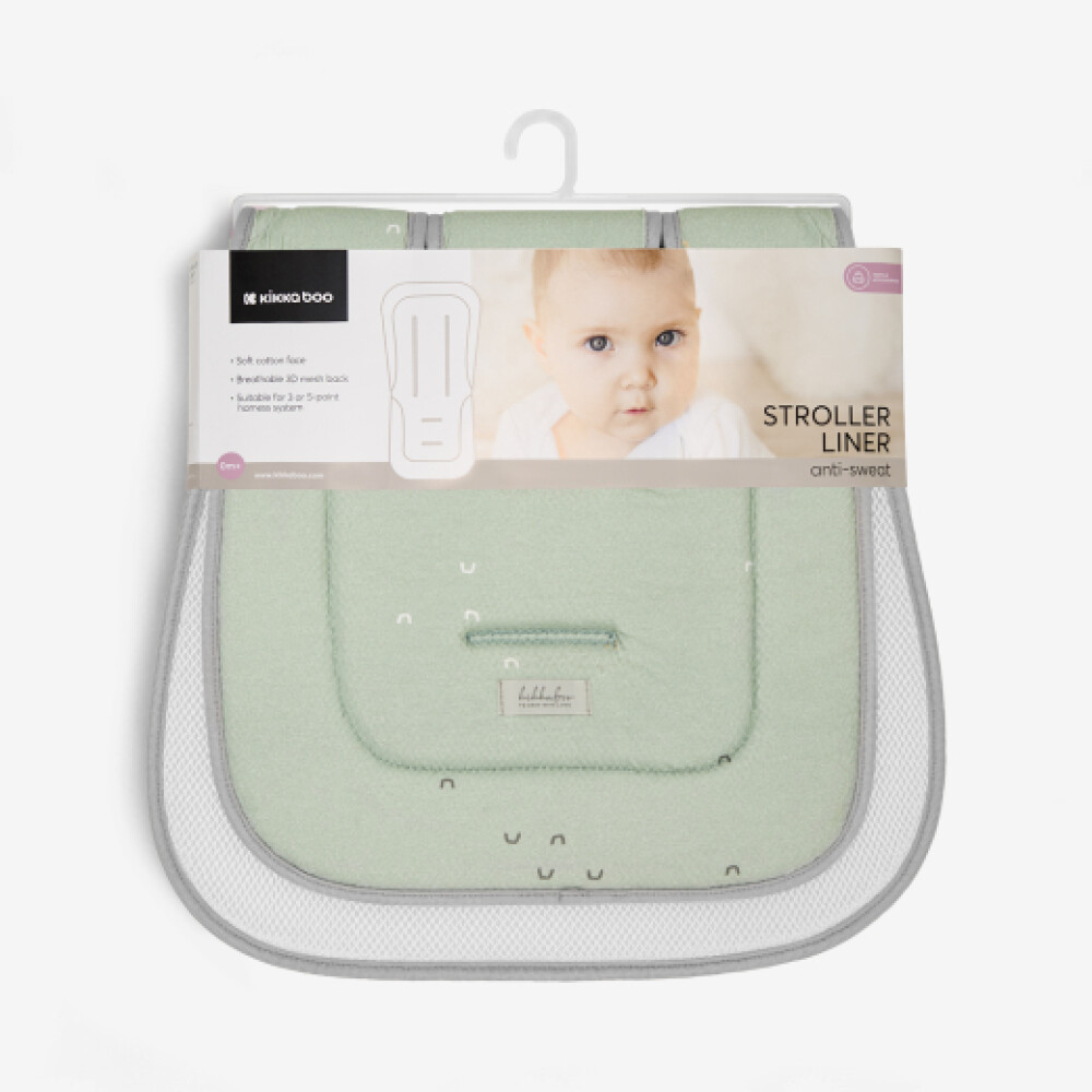 Colchon kikkaboo para coche universal verde