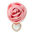 Jibbitz Pink Rose with Pearl Drop Multicolor