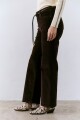 PANTALON PANA CHOCOLATE