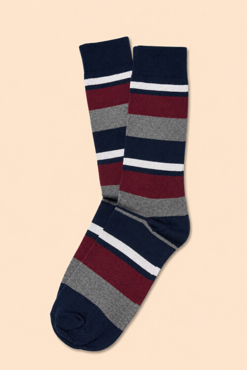 Medias Stripes Azul