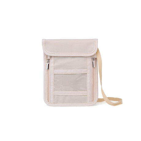 Riñonera de seguridad para viaje Beige