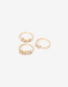 Sets Anillos Día de la Madre Set De Anillos Día De La Madre - Dorado