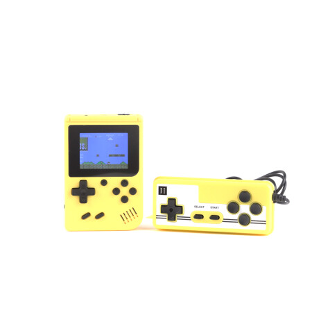 Mini Consola Retro 400 Juegos Tipo Gameboy Amarillo