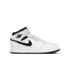 Zapatillas Air Jordan 1 Mid de Niño Blanco