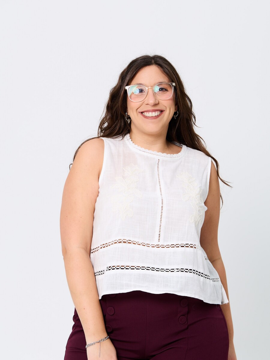 Blusa Atenea Blanco