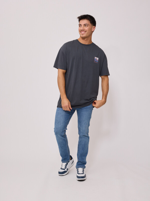 T-SHIRT VERTUNA RUSTY Gris