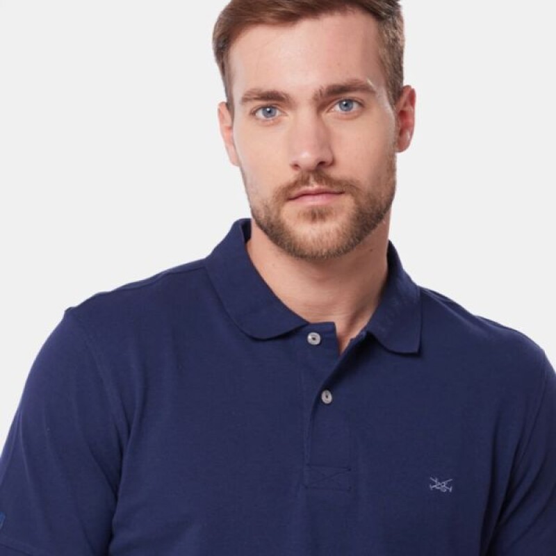 Remera Hombre Polo Legacy Azul
