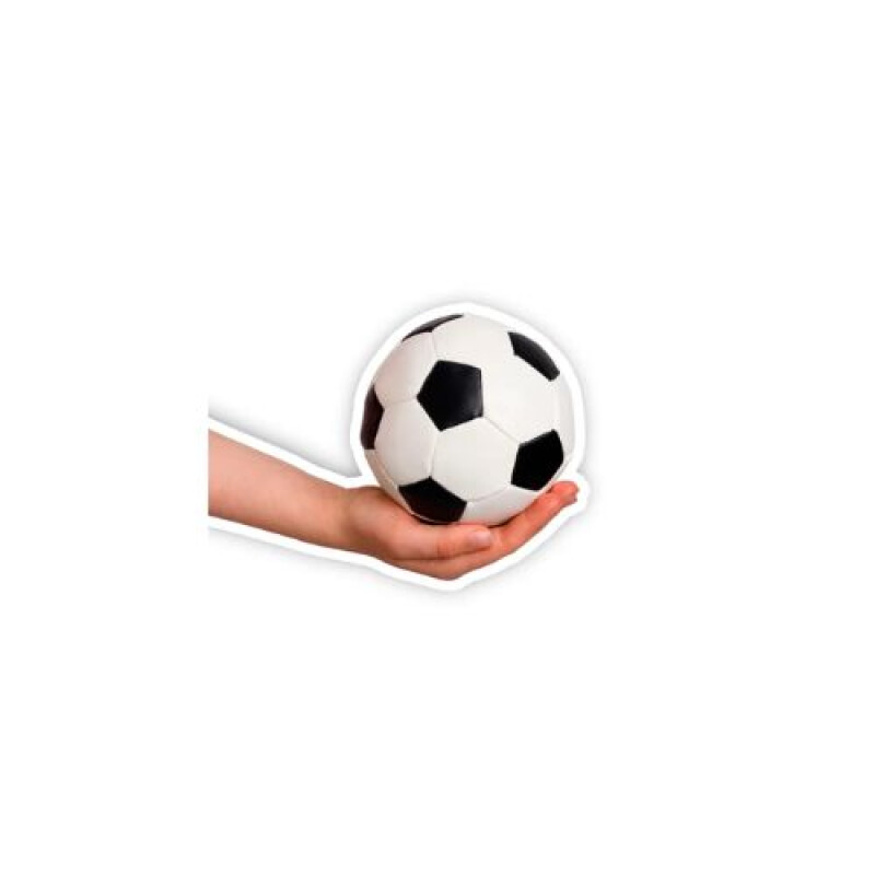 Pelota de Futbol Mini 10 cm Color Blanco y Negro - Alldoro Pelota De Futbol Mini 10 Cm Color Blanco Y Negro - Alldoro