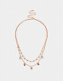 Collares Cortos Bañada en Oro Rosa Collar Corto Multicadena Bañado En Oro Rosa - Dorado Oro Rosa