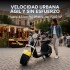 Moto Electrica Gogreen Deluxe 1500W 16Ah 30Km Autono. 45Km/h Color Variante Amarillo