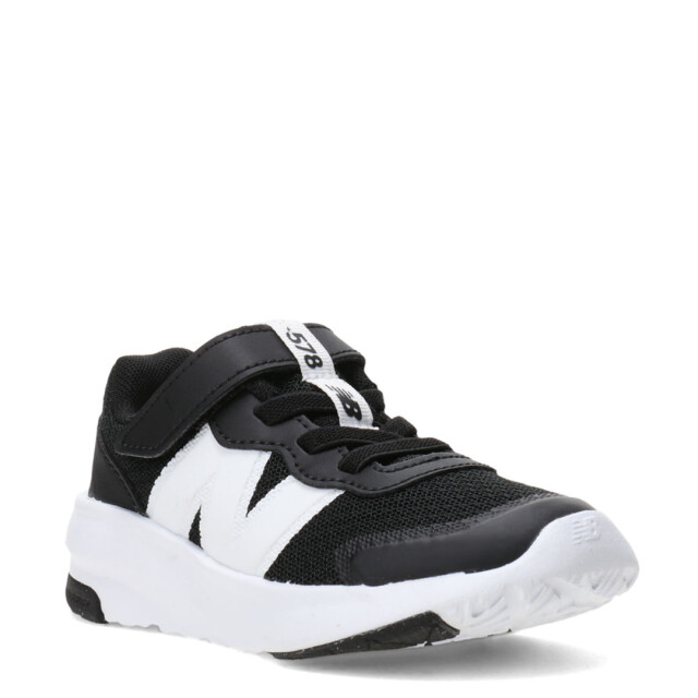 Championes de Niños New Balance 578 Velcro Infantil Negro - Blanco
