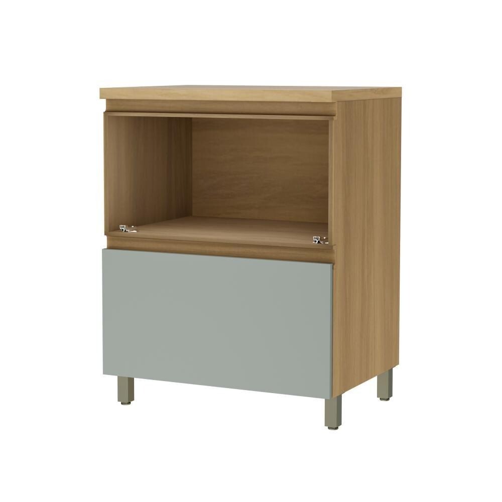 Bajo mesada 70 cm - 1 Puerta 1 Cajón - Rainha Gris