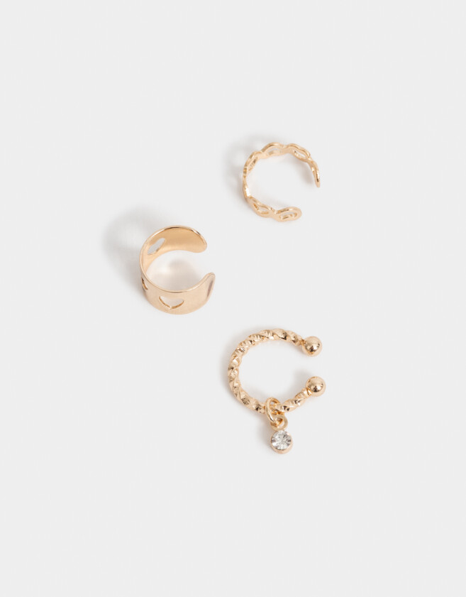 Bijou Cuff Con strass Bijou Cuff Con Strass - Dorado