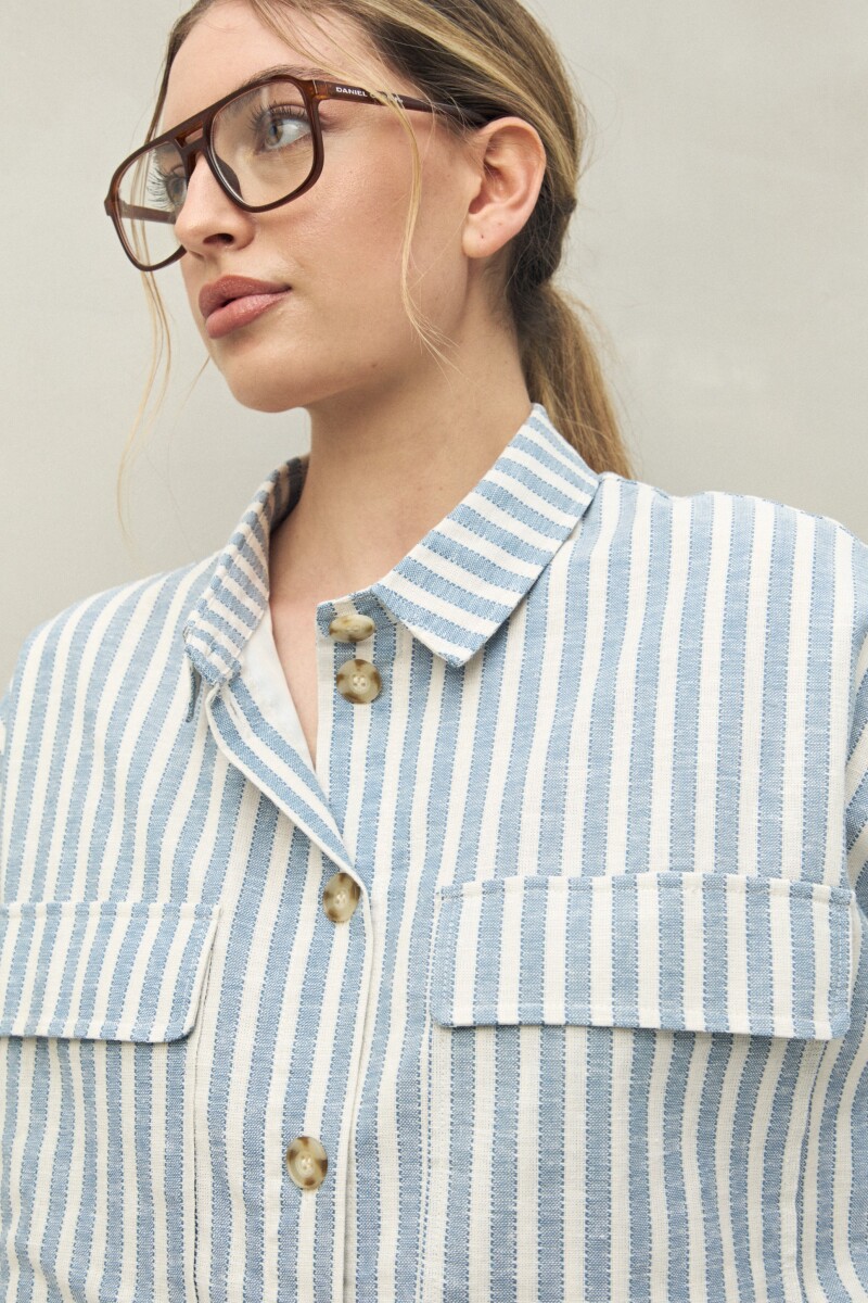 CHAQUETA PRUGA Rayas