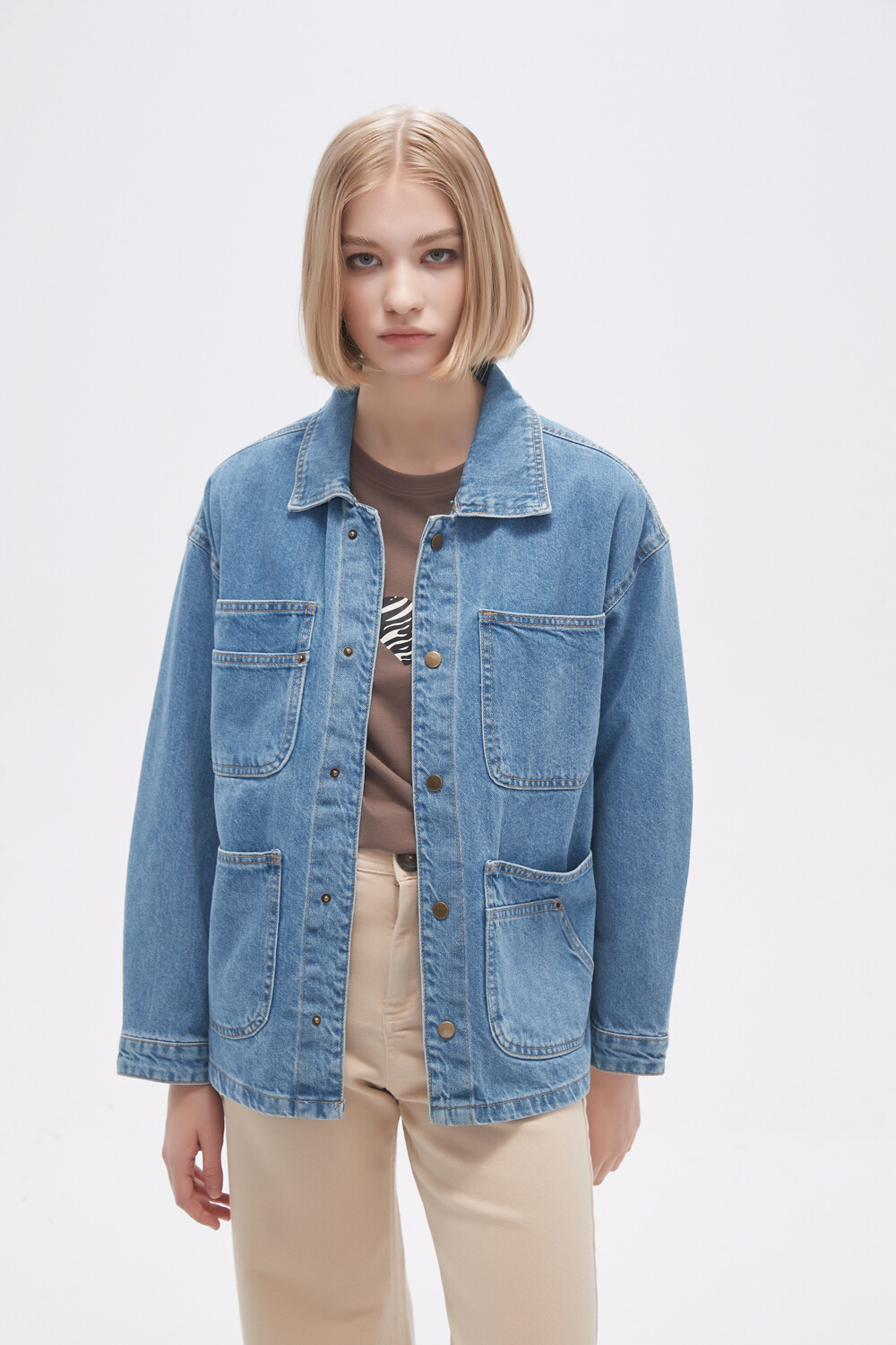 Sobrecamisa Ona Azul