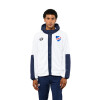 Campera Umbro De Polar Explor Hombre NU143106 Blanco-azul