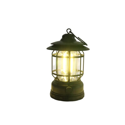 Lámpara LED farol de camping 19cm con dimmer carga USB Lámpara LED farol de camping 19cm con dimmer carga USB