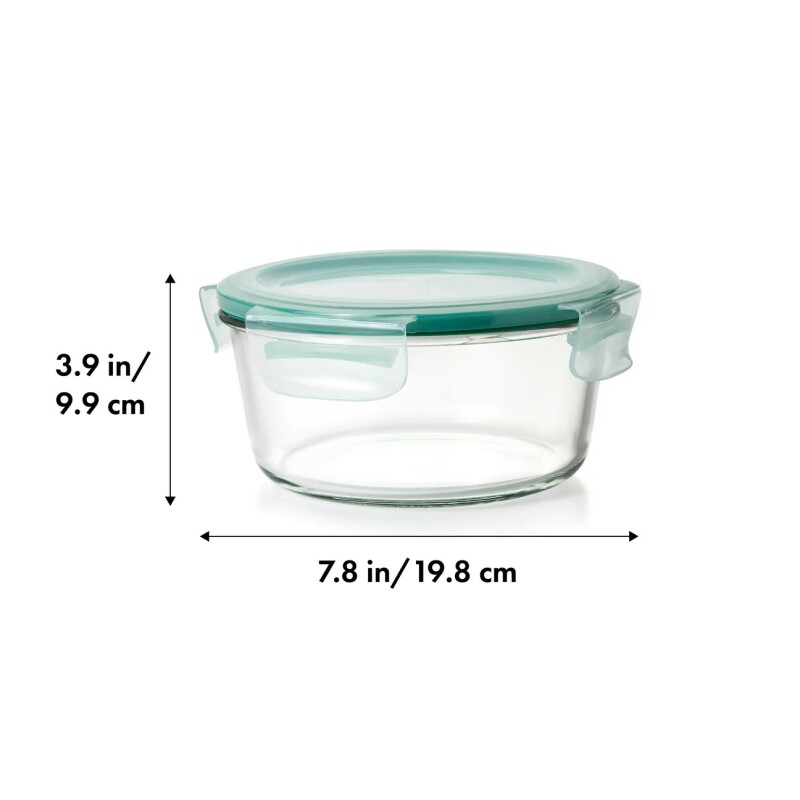 Contenedor De Vidrio Redondo 1.6 lts Oxo Contenedor De Vidrio Redondo 1.6 lts Oxo